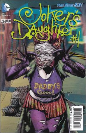Batman: The Dark Knight (2011/11) issue 23.4-C Joker's Daughter 3D Cover (2nd Printing)