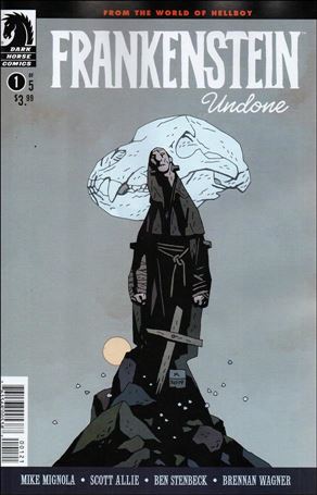 Frankenstein Undone issue 1-B Mike Mignola Cover