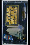 Star Wars Vehicles card 2 Sealed Pack