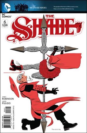 Shade (2011) issue 6-B Javier Pulido 1:10 Cover