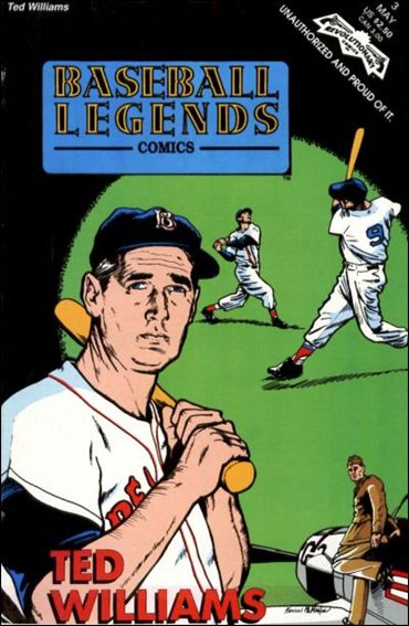 Baseball Legends issue 3 Ted Williams