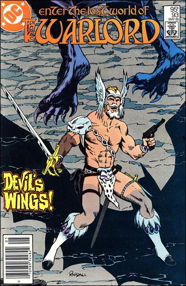 Warlord (1976) issue 93-B Canadian Price Cover