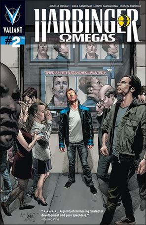 Harbinger: Omegas issue 2 Lewis LaRosa Cover
