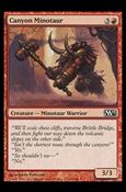 Magic the Gathering: 2013 Core Set (Base Set) card 122 Canyon Minotaur