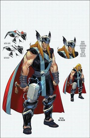 Thor (2020) issue 3-H Klein Unknown Comics Virgin Cover (3rd Printing)