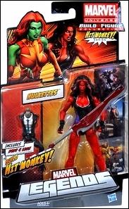 Marvel Legends (Hit Monkey Series) figure 3 Hulkettes - Red She-Hulk