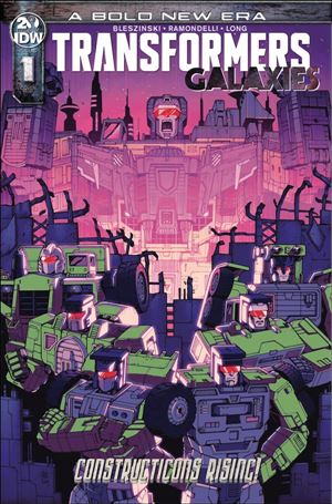 Transformers: Galaxies issue 1-D Casey W. Coller 1:25 Cover