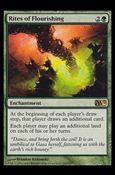 Magic the Gathering: 2012 Core Set (Base Set) card 192 Rites of Flourishing