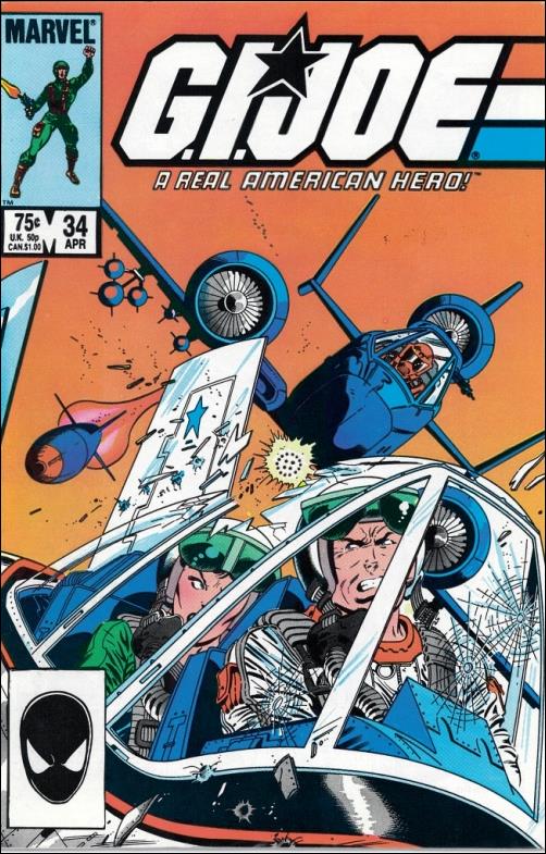 G.I. Joe: A Real American Hero issue 34-B Second Printing