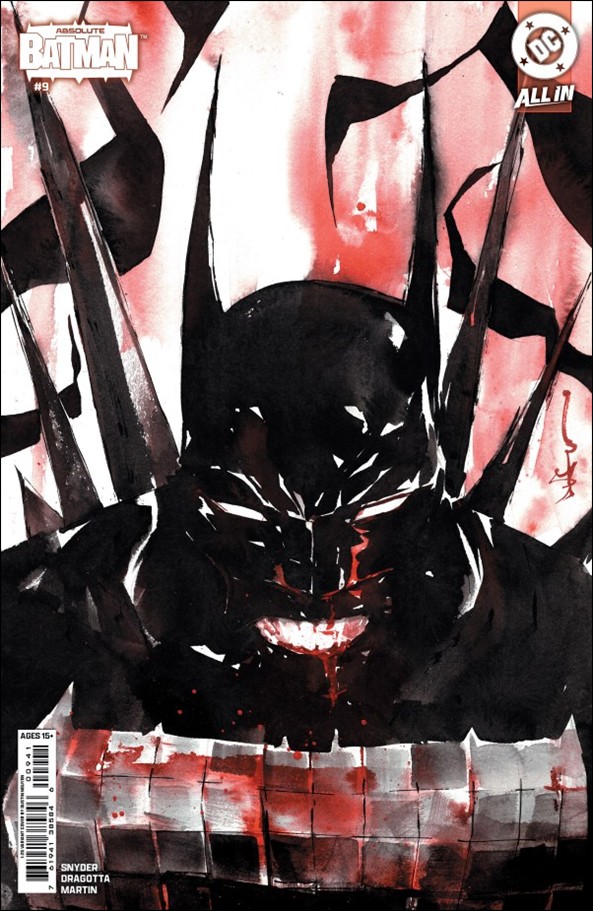 Absolute Batman issue 9-D Dustin Nguyen 1:25 Cardstock Cover