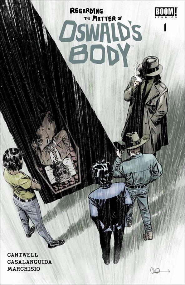 Regarding the Matter of Oswald's Body issue 1-F Charlie Adlard 2nd Printing Cover