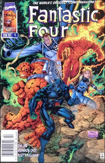Fantastic Four (1996) issue 4-C Newsstand Edition / Price Variant