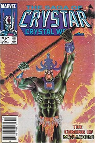 Saga of Crystar Crystal Warrior issue 7-B Newsstand Cover