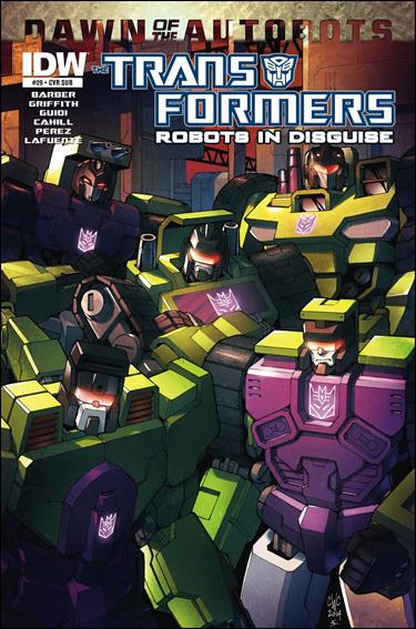 Transformers: Robots in Disguise (2012) issue 29-B Casey Coller Cover