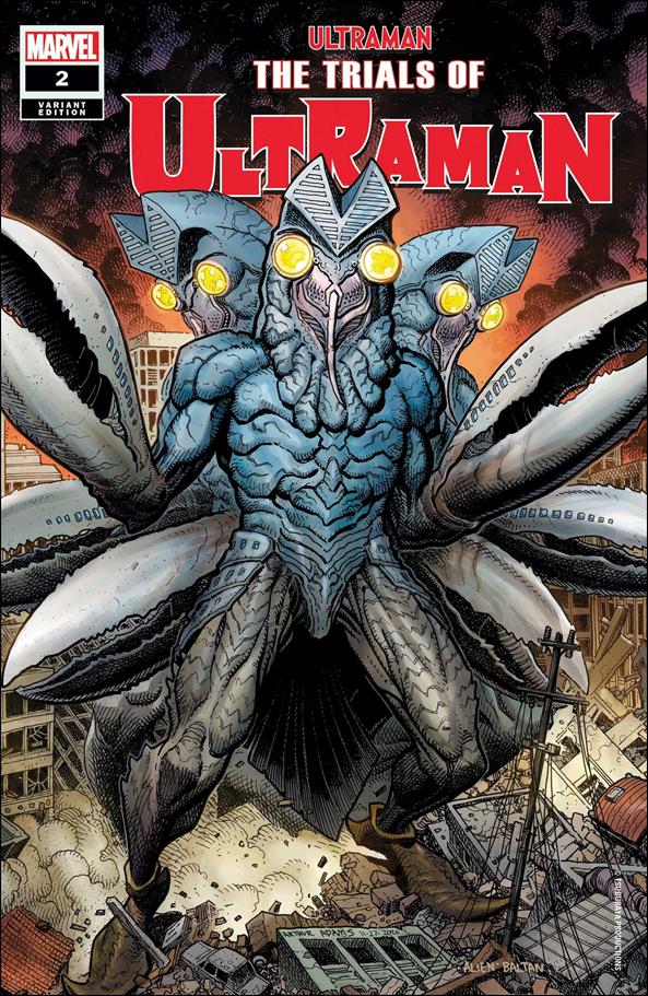 Trials of Ultraman issue 2-C Arthur Adams 1:25 Kaiju Cover