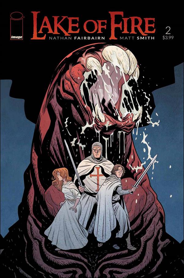Lake of Fire issue 2 Nathan Fairbairn & Matt Smith Cover