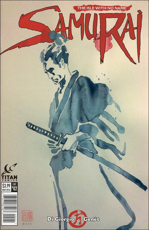 Samurai (2016) issue 2-B David Mack Cover