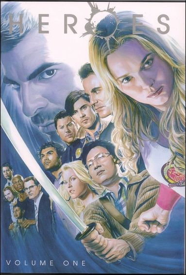 Heroes issue 1 Alex Ross Dust Jacket