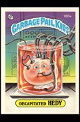 Garbage Pail Kids: Series 04 (Base Set) card 160a Decapitated Hedy