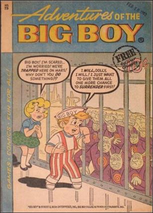Adventures of the Big Boy issue 73 East Coast Cover