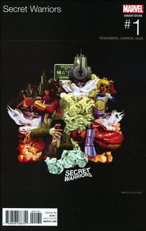 Secret Warriors (2017) issue 1-C Marco D'Alfonso Hip Hop Cover