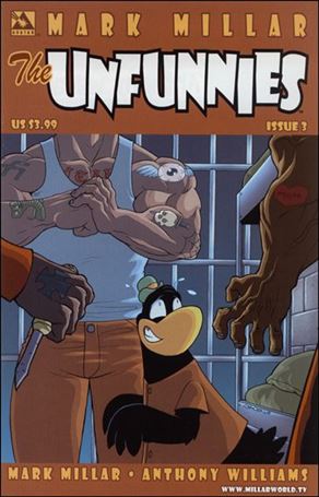 Mark Millar's The Unfunnies issue 3 Standard Cover