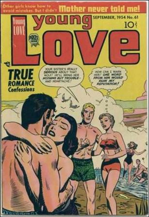 Young Love (1954) issue 7 #61 on Cover