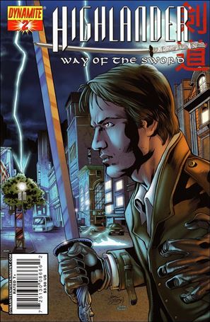 Highlander: Way of the Sword issue 2-B Connor MacLeod Cover