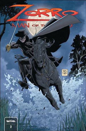 Zorro: Man of the Dead issue 2-B Tony S. Daniel Cover