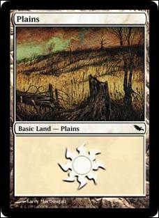 Magic the Gathering: Shadowmoor (Base Set) card 282 Plains