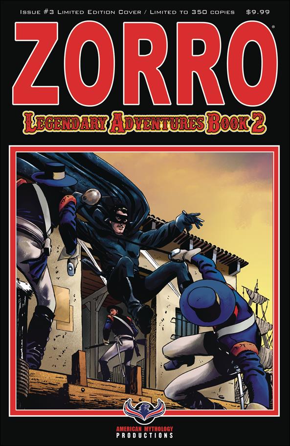Zorro: Legendary Adventures Book 2 issue 3-B Limited Edition Cover 1/350