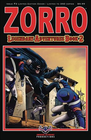 Zorro: Legendary Adventures Book 2 issue 3-B Limited Edition Cover 1/350