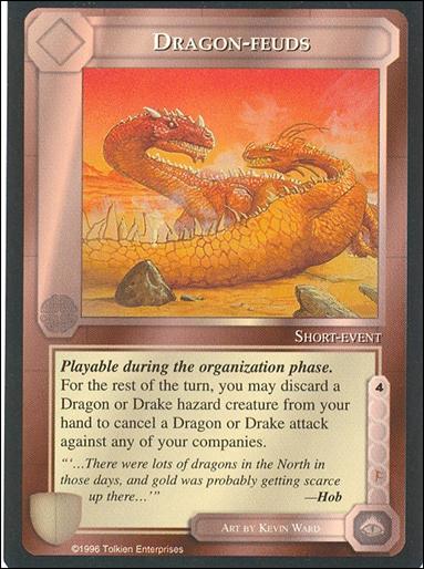 Middle-Earth: The Dragons (Base Set) card 33 Dragon-feuds