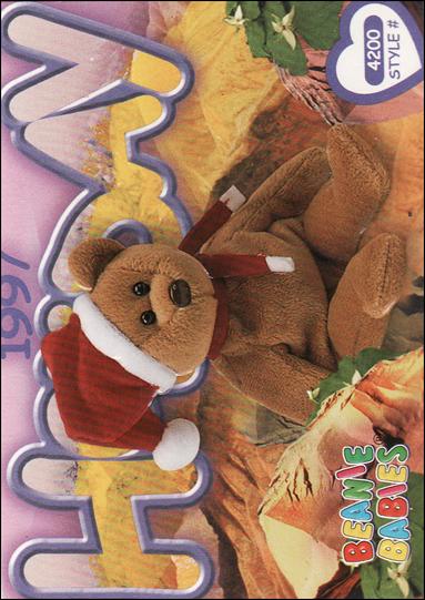 Beanie Babies Series 4 (Base Set) card 159 1997 Holiday