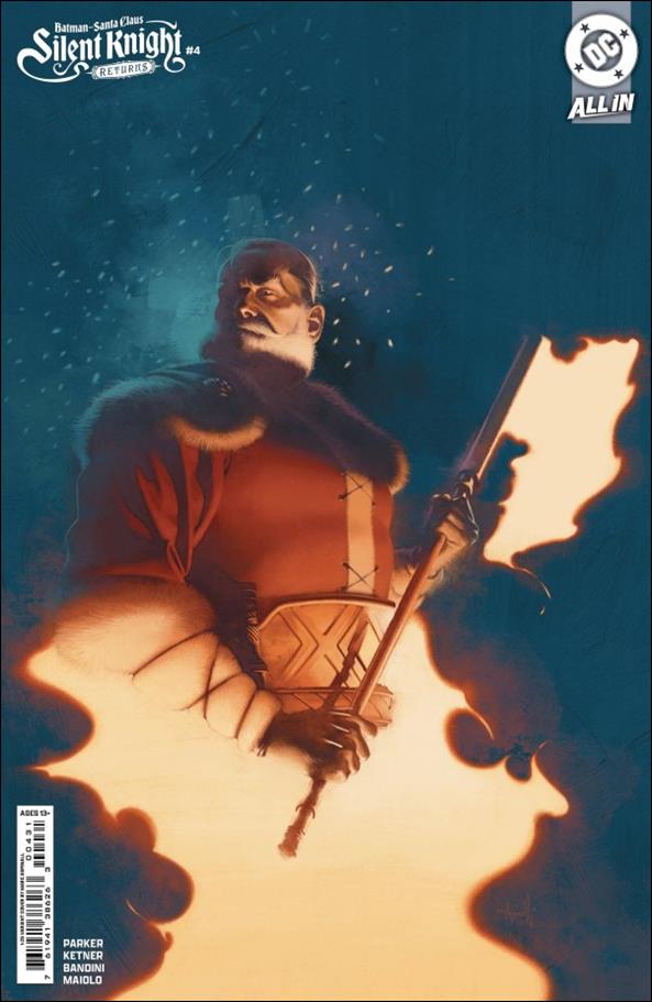 Batman / Santa Claus: Silent Knight Returns issue 4-C Marc Aspinall 1:25 Cardstock Cover