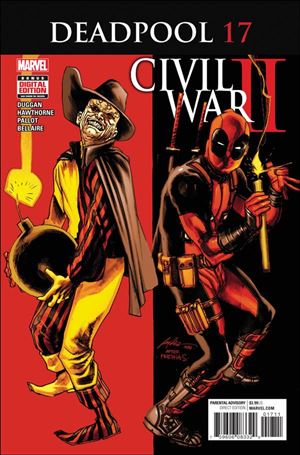 Deadpool (2016) issue 17 Rafael Albuquerque Cover