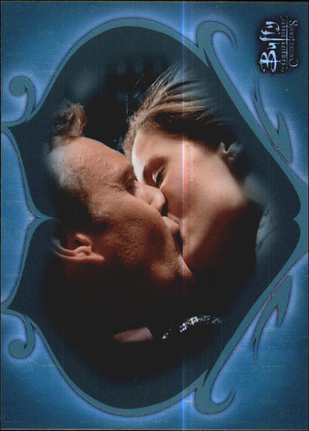 Buffy the Vampire Slayer: Connections (Base Set) card 58 Anya + Giles: Magical Connection