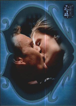 Buffy the Vampire Slayer: Connections (Base Set) card 58 Anya + Giles: Magical Connection