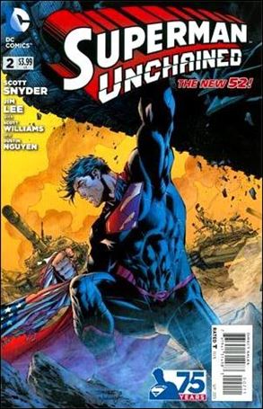 Superman Unchained issue 2 Jim Lee Standard Cover