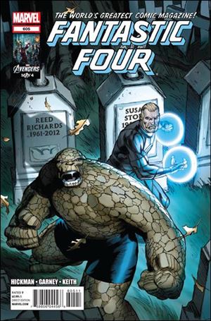Fantastic Four (1961) issue 605 Ron Garney Cover