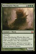 Magic the Gathering: Return to Ravnica (Base Set) card 140 Worldspine Wurm