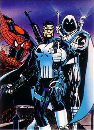 Punisher: Guts and Gunpowder (Base Set) card 48 Triple Threat