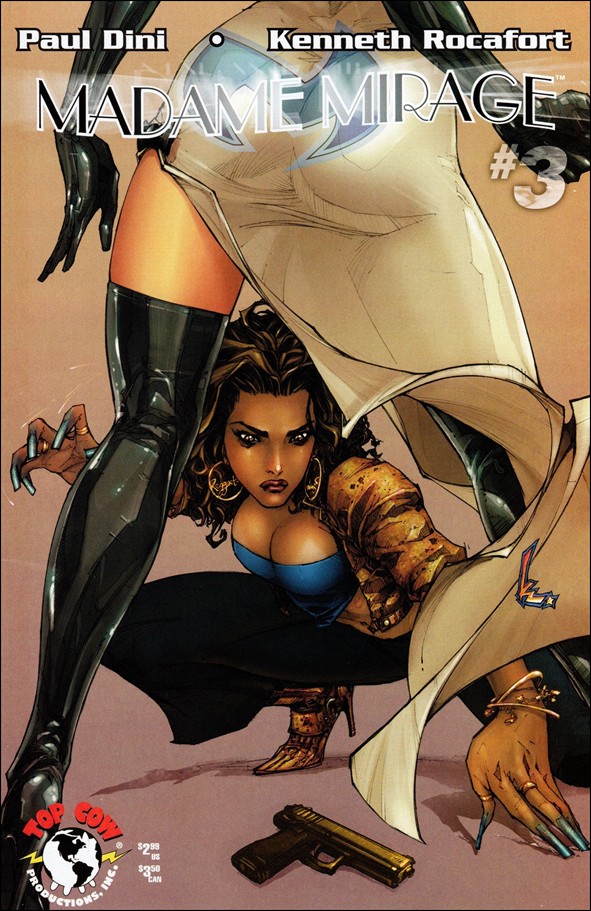 Madame Mirage issue 3 Kenneth Rocafort Cover