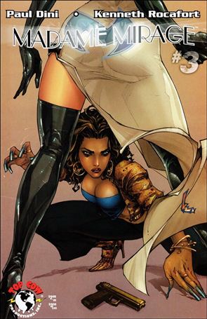 Madame Mirage issue 3 Kenneth Rocafort Cover