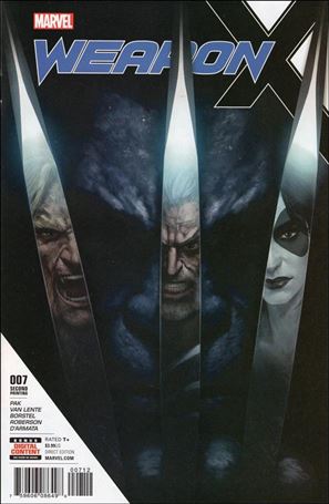 Weapon X (2017) issue 7-B Skan Cover (2nd Printing)