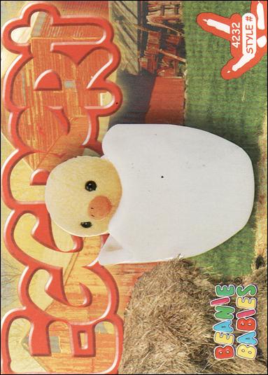 Beanie Babies Series 4 (Base Set) card 178 Eggburt