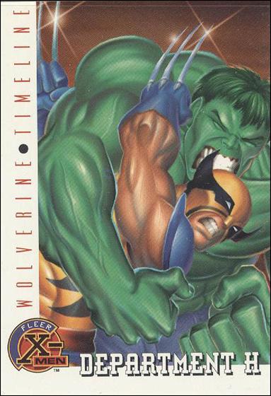 1996 Fleer X-Men International (Base Set) card 83 Department H