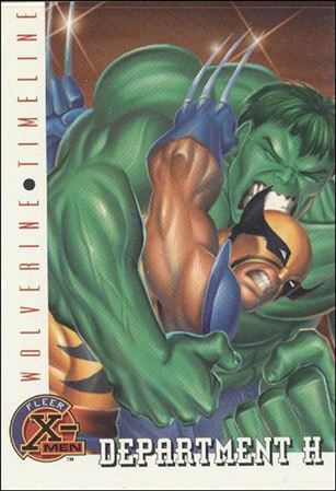 1996 Fleer X-Men International (Base Set) card 83 Department H