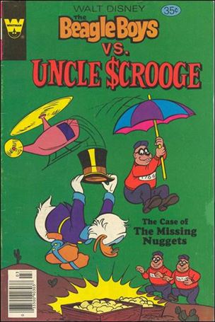 Walt Disney The Beagle Boys Versus Uncle Scrooge issue 1-B Whitman Cover