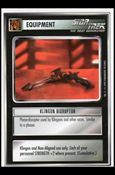 Star Trek: Premiere Unlimited (Base Set) card 58 Klingon Disruptor 